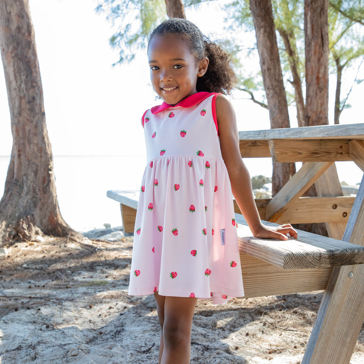 Sweet Strawberry Pima Play Dress