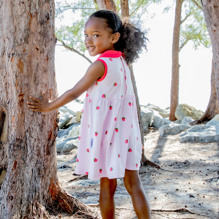 Sweet Strawberry Pima Play Dress