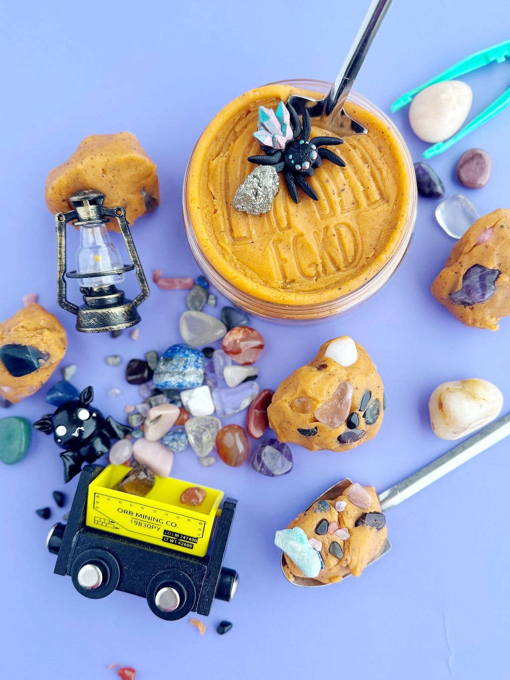 Crystal Cavern KidDough Play Kit featuring Wigglitz