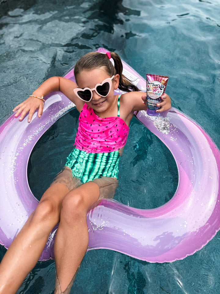 Sea Star Sparkle Party Cake SPF 50 Glitter Sunscreen