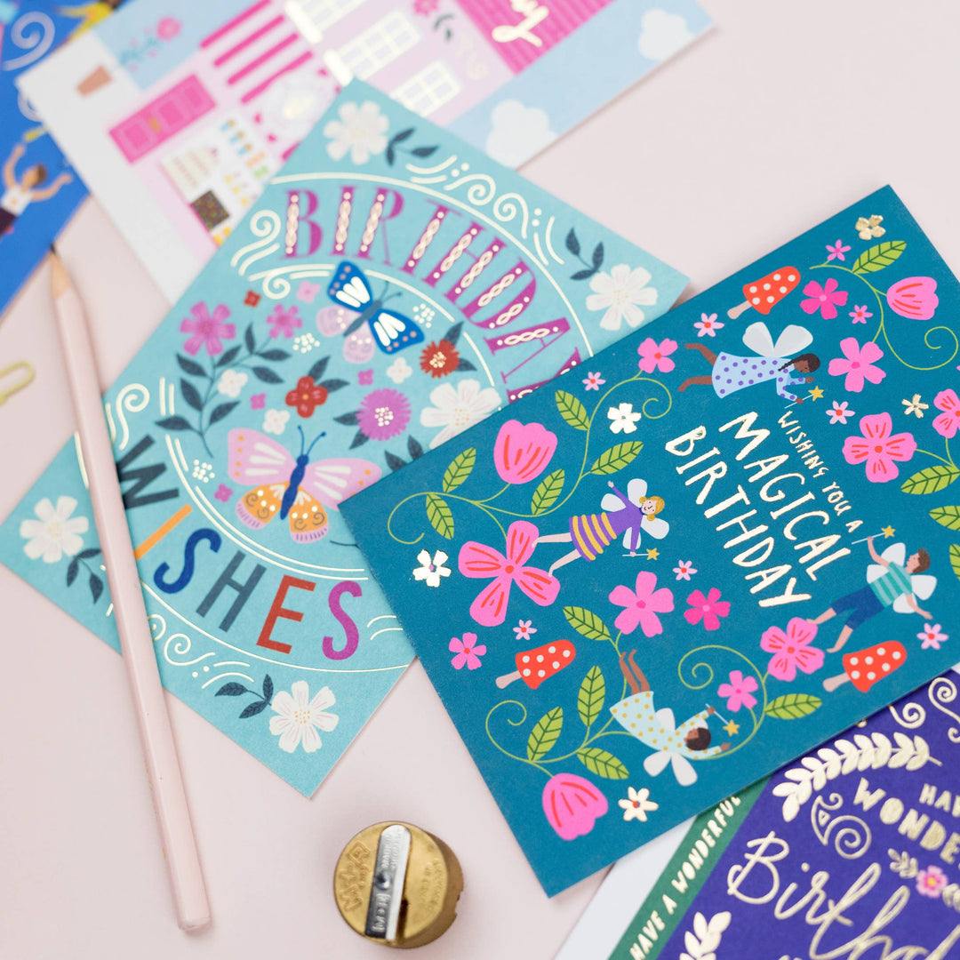 Fairy Garden Birthday Card | Kid’s Card | Child’s Birthday