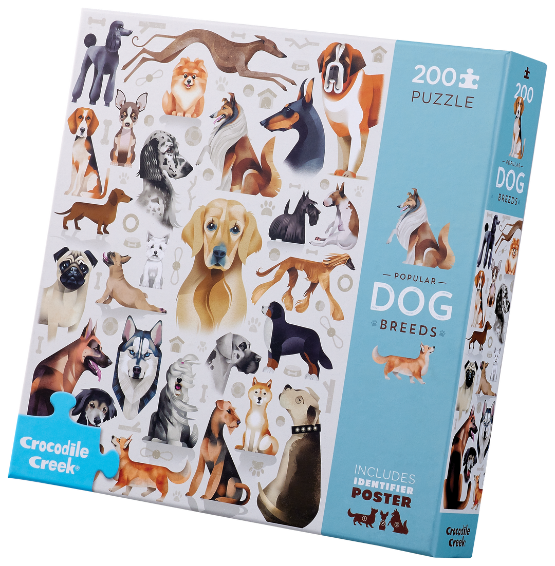 200-Piece Puzzle Animal - Dog Breeds