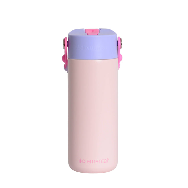 18oz Core Pop Bottle - Blush Pink Tie Dye