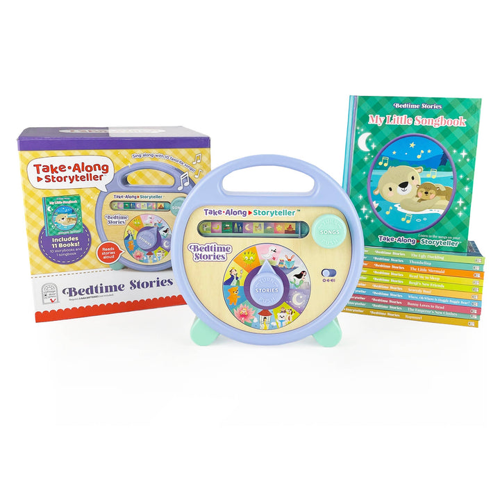Bedtime Stories Take-Along Storyteller Book Set