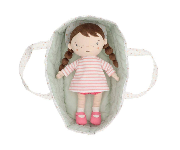 Spring Garden Lola Doll with a Cradle