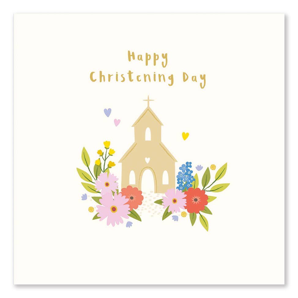 Happy Christening Day Greeting Card