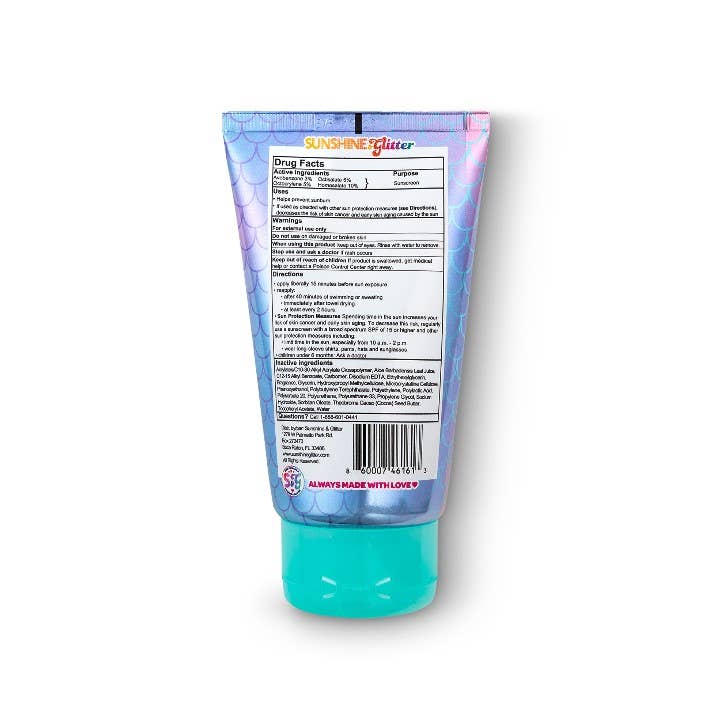 Sea Star Sparkle Mermaid SPF 50 Glitter Sunscreen