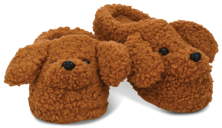 FLUFFY DOG SLIPPERS LARGE