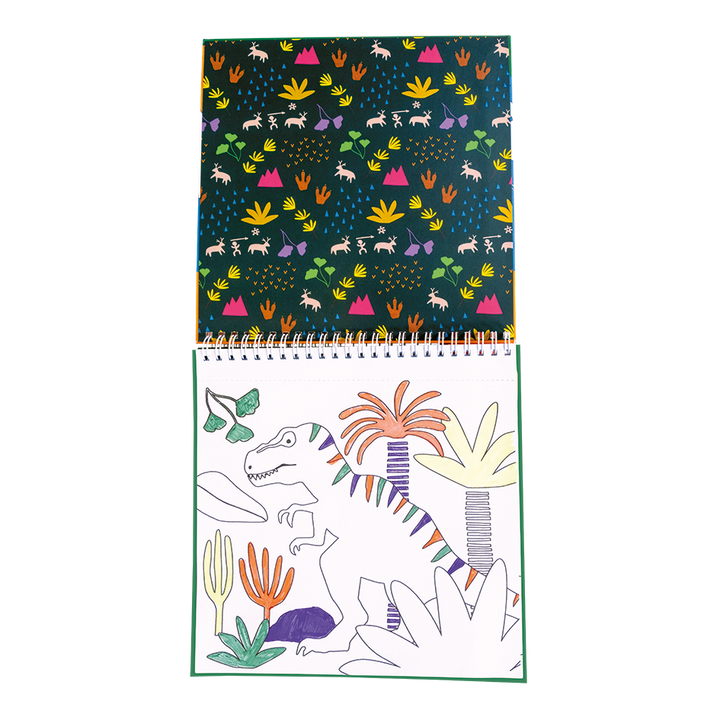 Dino Magic Colouring Fun