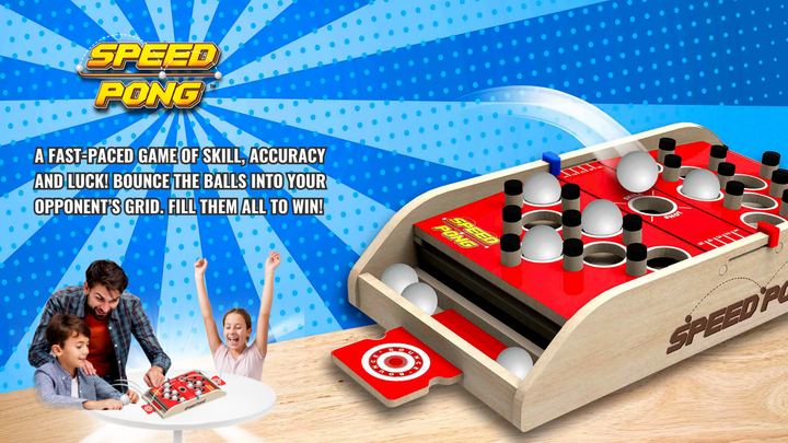 Speed Pong Tabletop Game