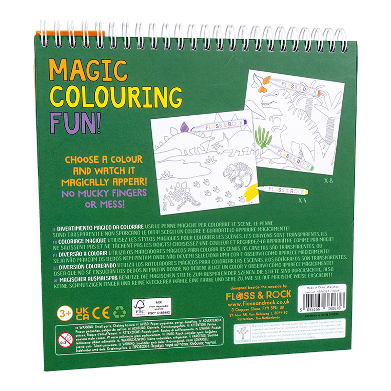 Dino Magic Colouring Fun