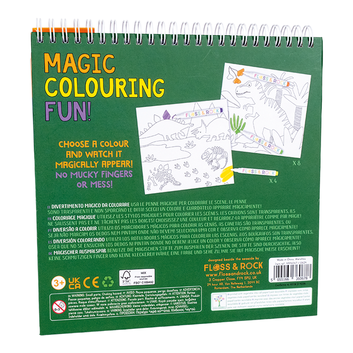 Dino Magic Colouring Fun
