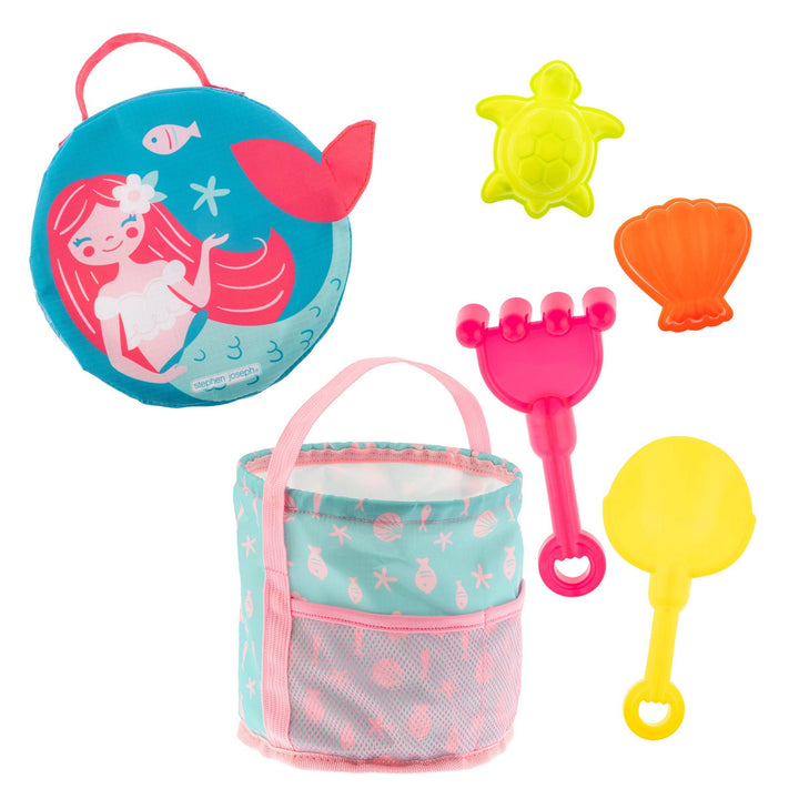 Collapsible Beach Buckets: Axolotl