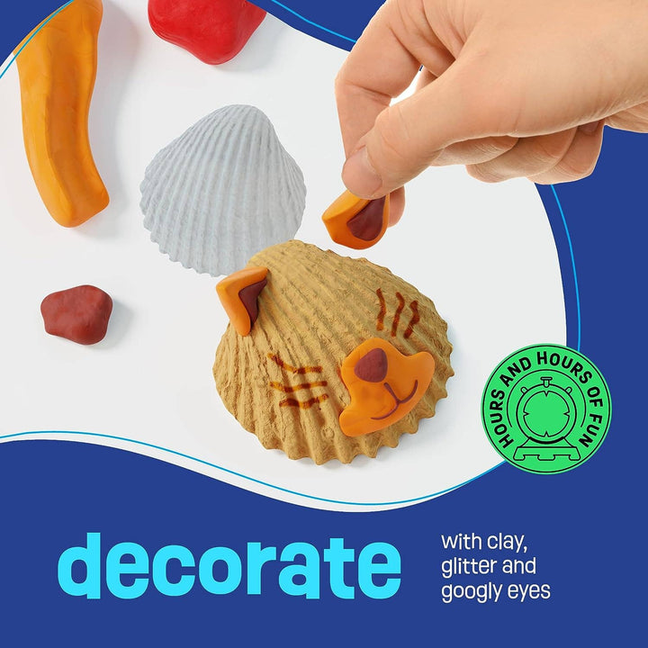Sea Shell Painting Kit - Arts & Crafts for Boys and Girls