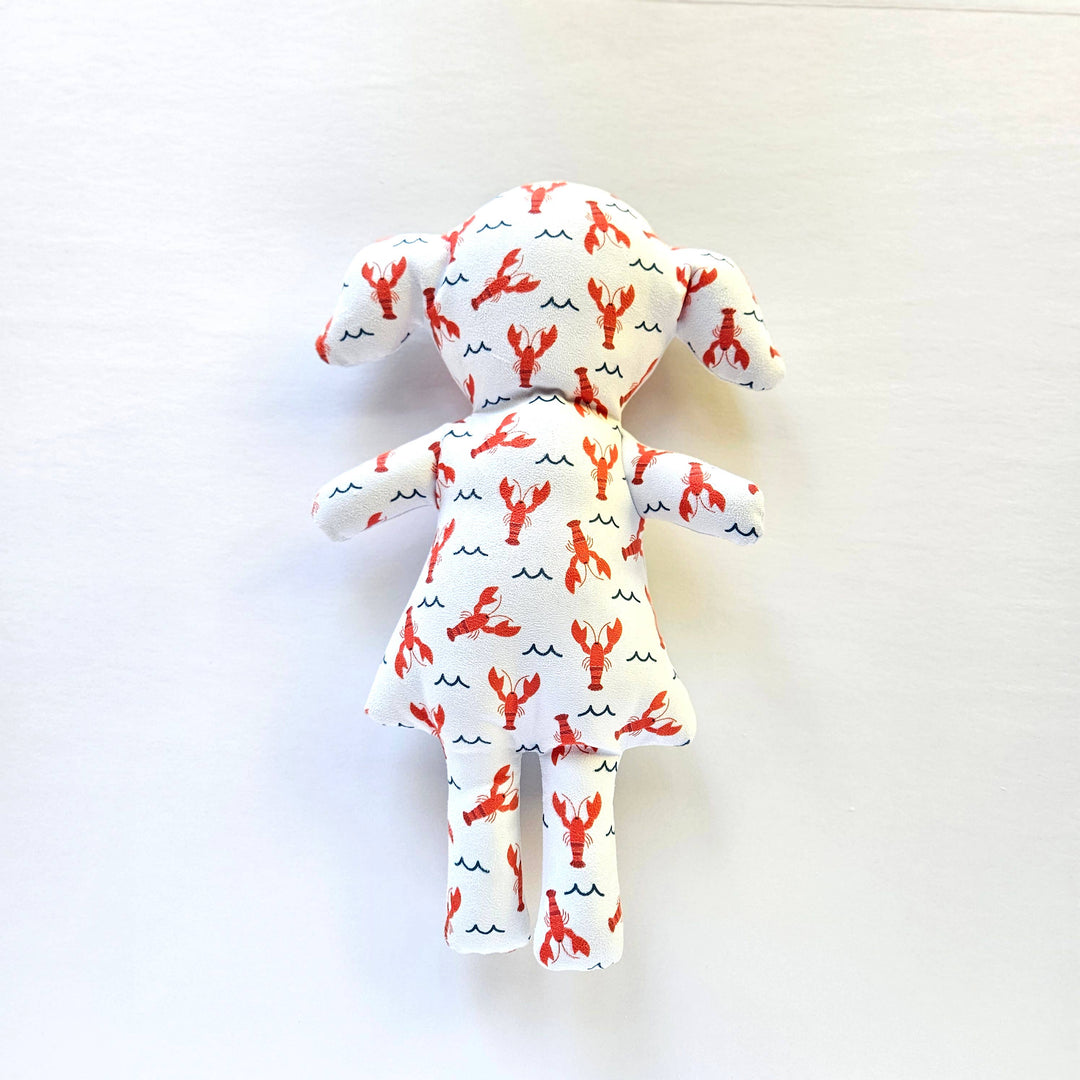 Sew Your Own Lobster Girl Doll Kit, Beginner Sewing Kit