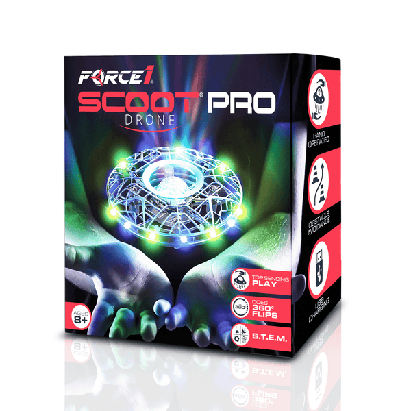 Scoot Drones Force1 Scoot Combo Hand Operated Drone For Kids Or