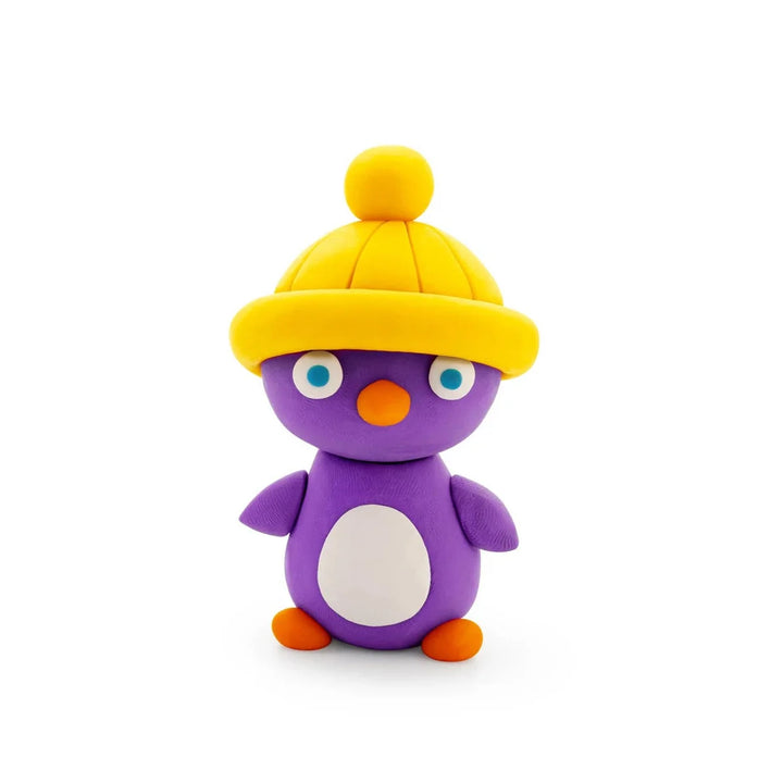 Hey Clay Winter Holidays Character-Penguin Kid