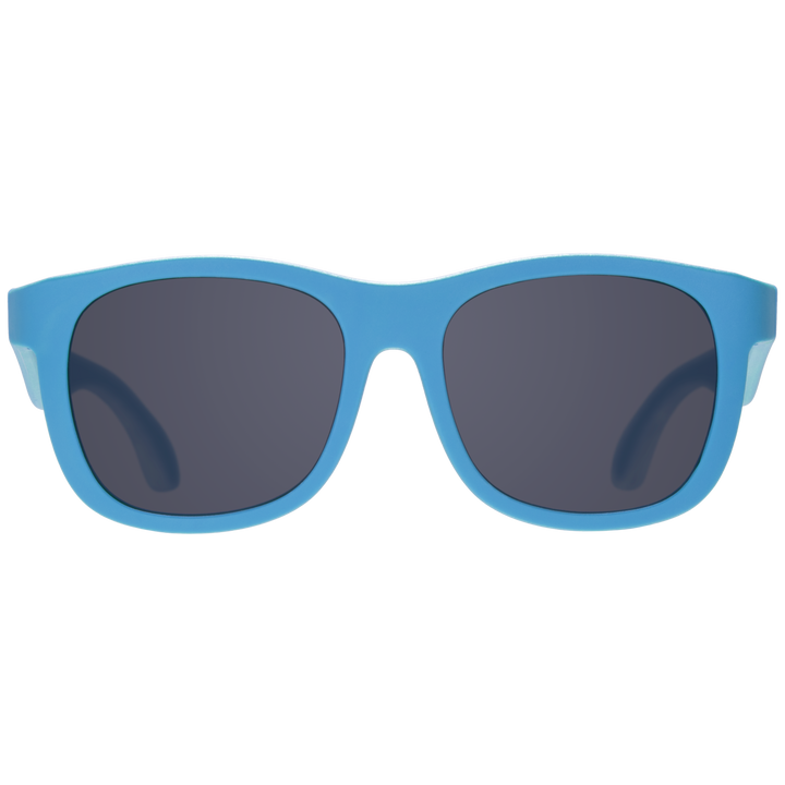 Sky Blue Kids Navigator Sunglasses on Peggable Hangtag: Ages 0-2