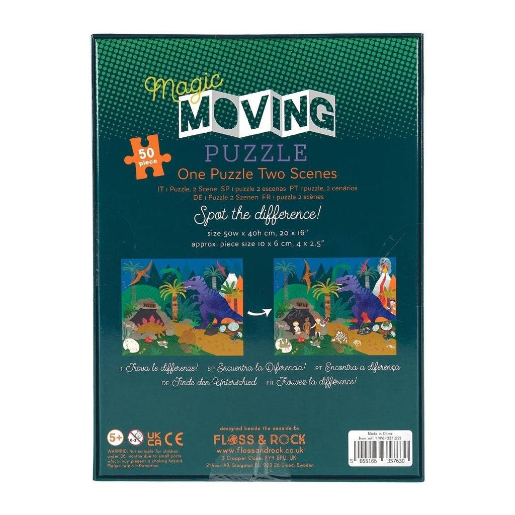 Dino 50pc Magic Moving Puzzle