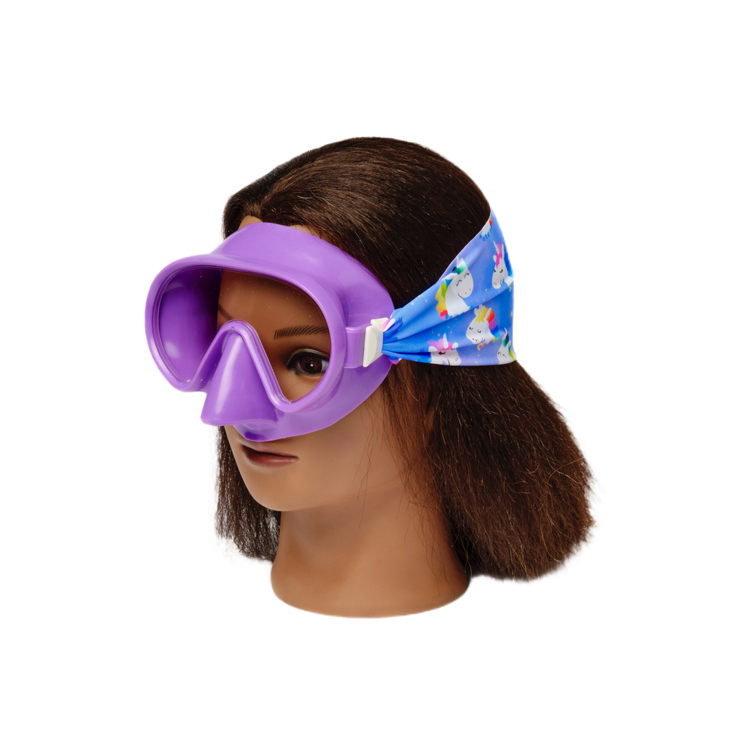 MASK- Rainbow Unicorn Swim Mask