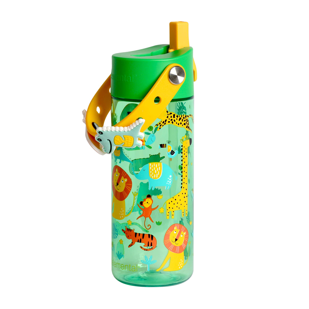 18oz Splash Charm Bottle - Jungle Friends