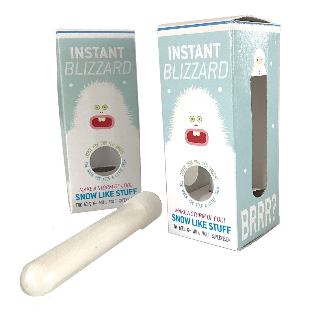 Instant Blizzard:
instant snow kit 
