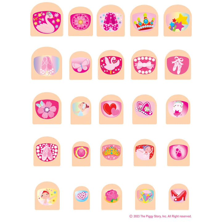 Lil' Fingers Nail Art | Pretty Ballerinas Nail Stickers