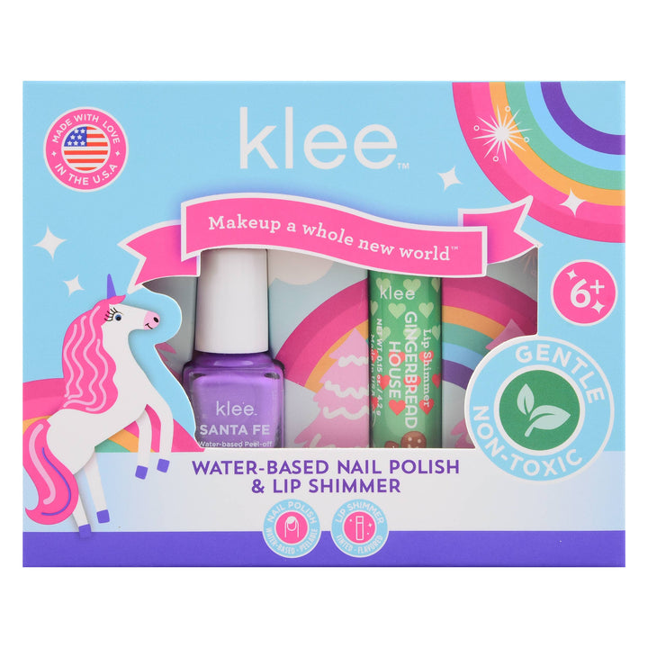 NEW! Angels' Dance - Water-Based Nail Polish Lip Shimmer Set: Angels' Dance