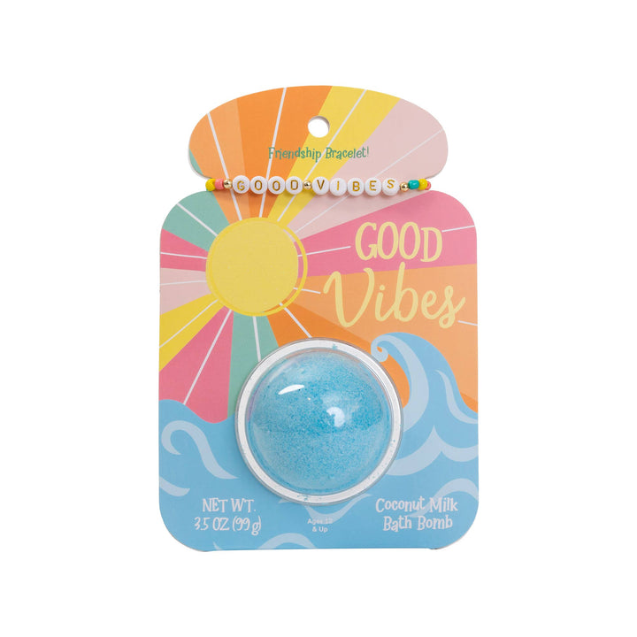 Friendship Bracelet Bath Bomb - Good Vibes | Forever Young Collection