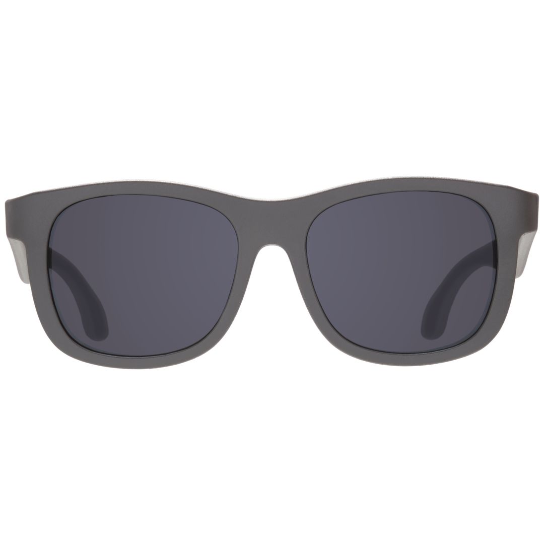 Galactic Grey Kids Navigator Sunglasses on Peggable Hangtag: Ages 3-5