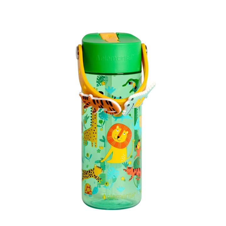 18oz Splash Charm Bottle - Jungle Friends