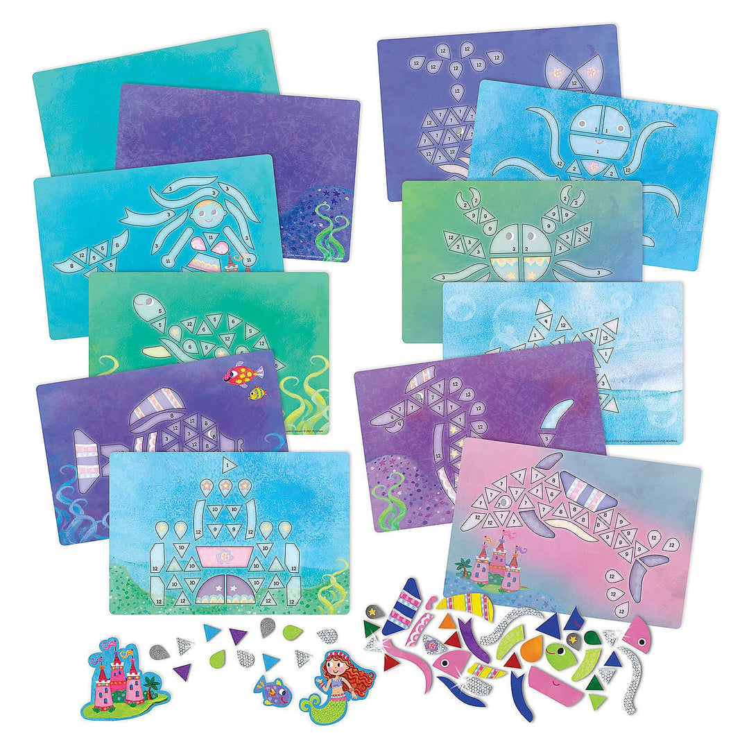 Mosaics:  Mermaid Island Sparkle Mosaics