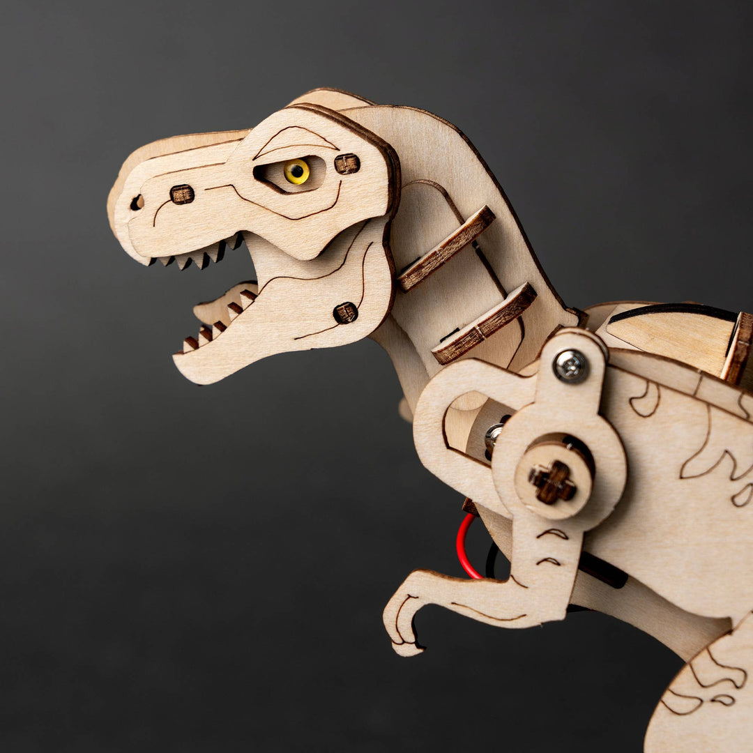 DIY Sound-Activated T-Rex Robot Kit