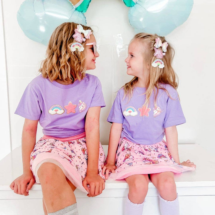 Unicorn Doodle Tutu - Dress Up Skirt - Kids Tutu: 2-4Y