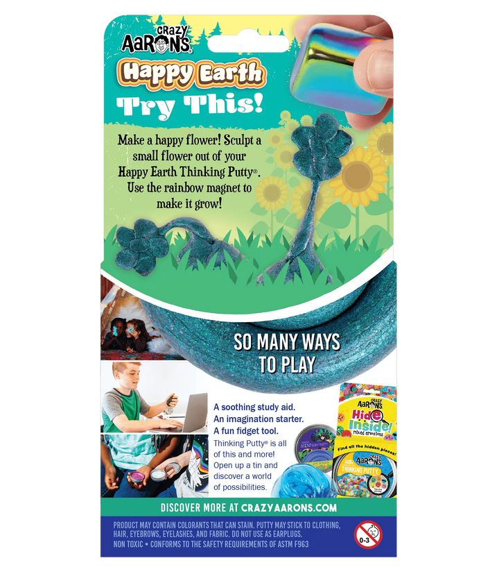 Happy Earth Magnetic Storm Thinking Putty