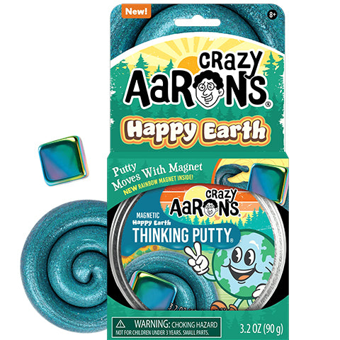 Happy Earth Magnetic Storm Thinking Putty