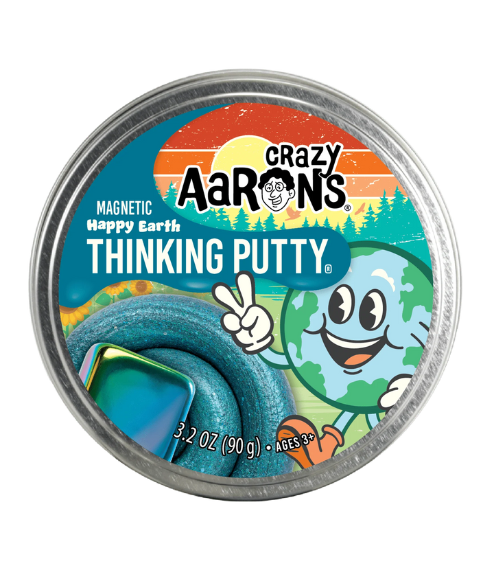 Happy Earth Magnetic Storm Thinking Putty