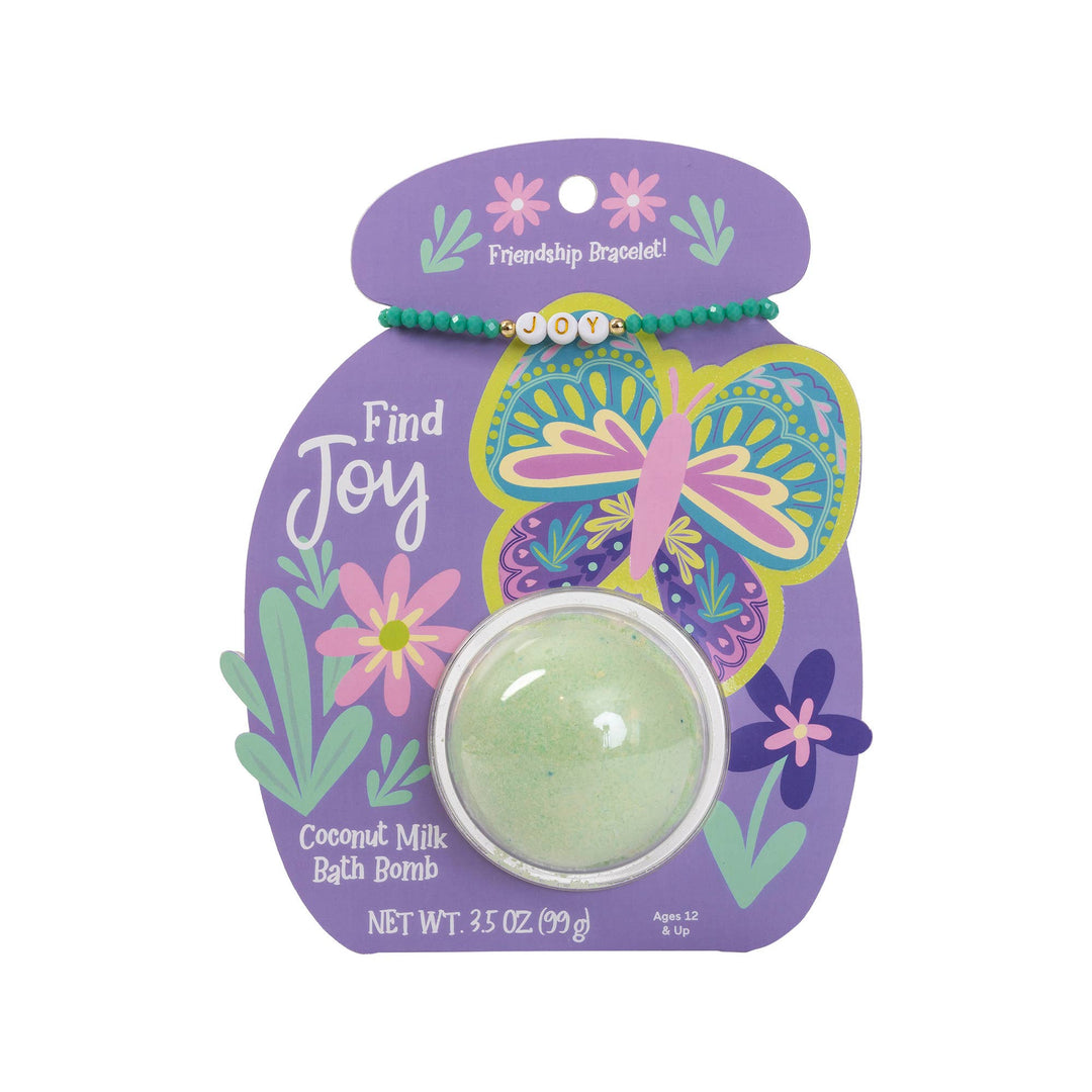 Friendship Bracelet Bath Bomb - Find Joy | Forever Young Collection