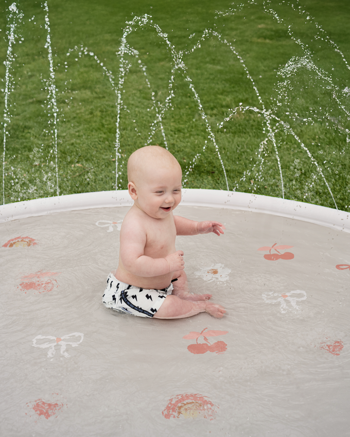Sprinkler Splash Pad for Kids - Oversized Backyard Sprinkler: Surf Paradise