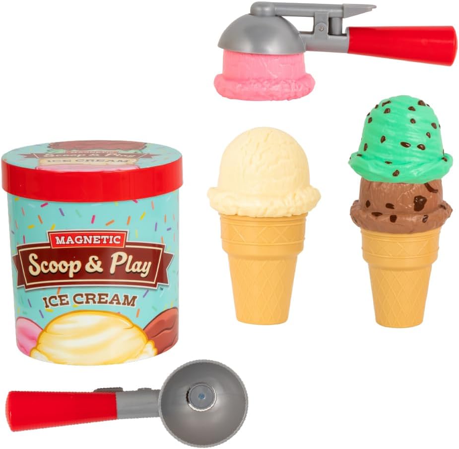 Magnetic Scoop & Play Ice Cream Set