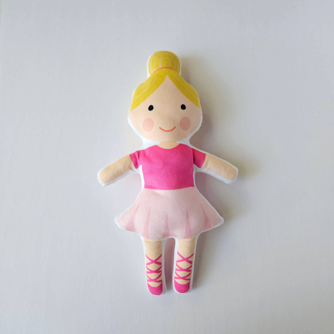 Cut & Sew Ballerina Plush Doll – Easy Sewing Craft Kit