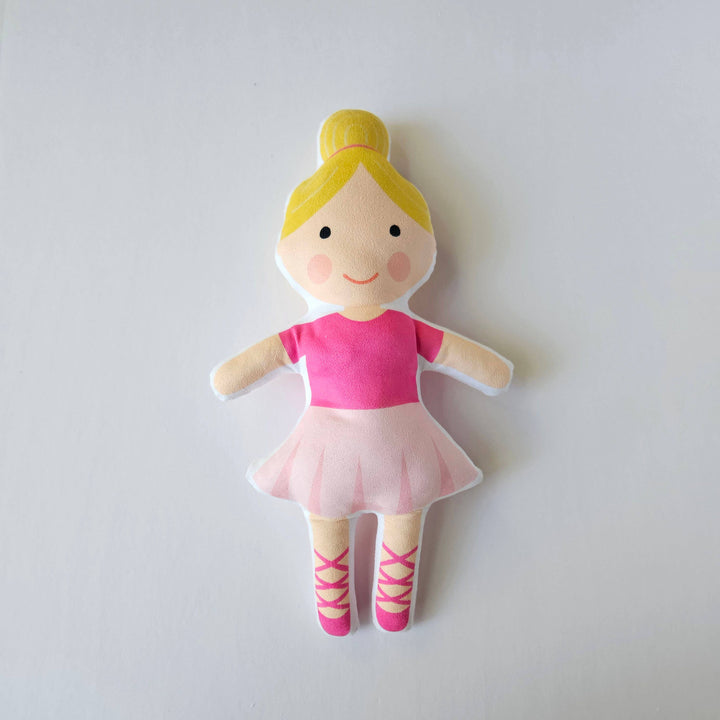 Cut & Sew Ballerina Plush Doll – Easy Sewing Craft Kit