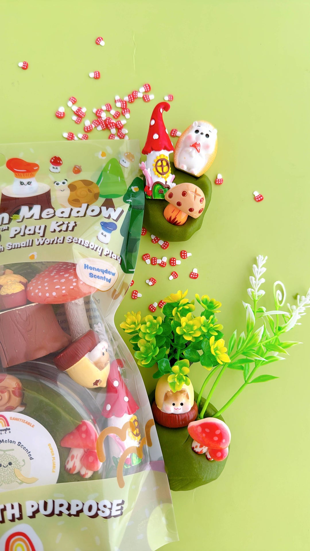 Mushroom Meadow KidDough Play Kit