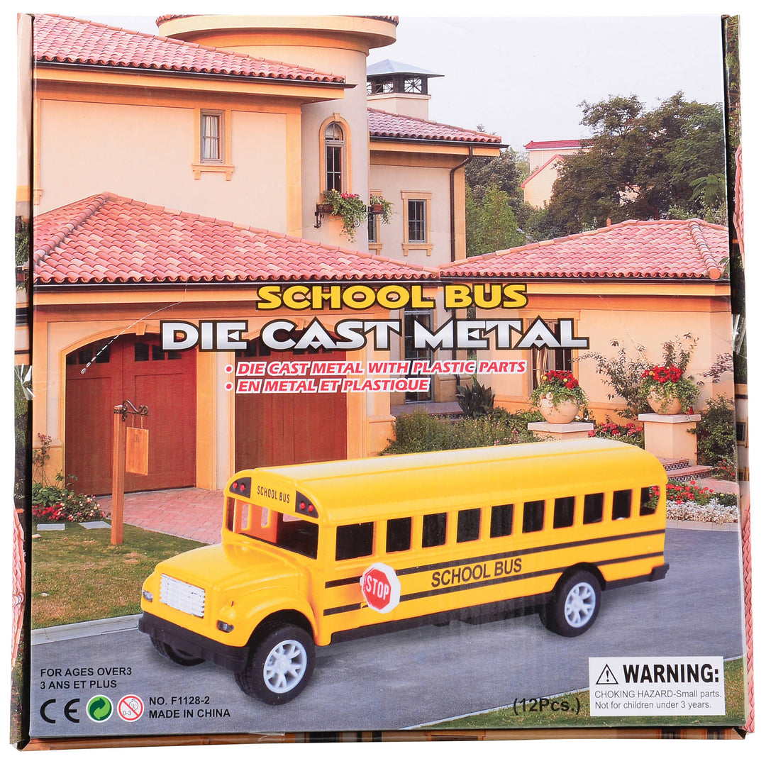Classic School Bus 5 Inch Die Cast