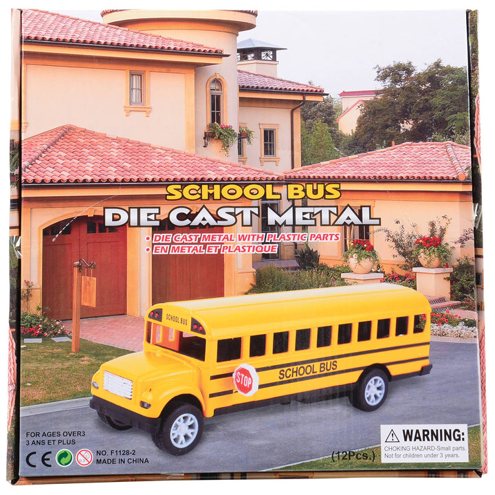 Classic School Bus 5 Inch Die Cast
