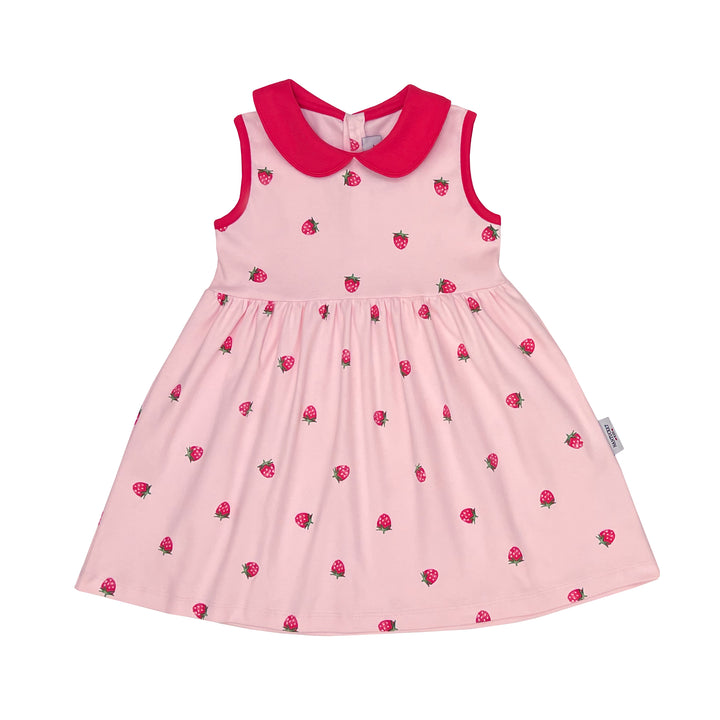 Sweet Strawberry Pima Play Dress