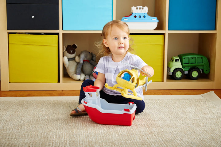 Rescue Boat & Helicopter