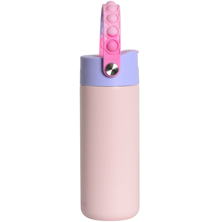 18oz Core Pop Bottle - Blush Pink Tie Dye