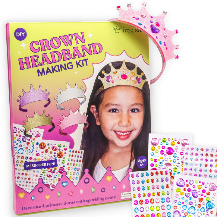 Crown Headband Making Kit - DIY Arts and Crafts Kits for Kids
