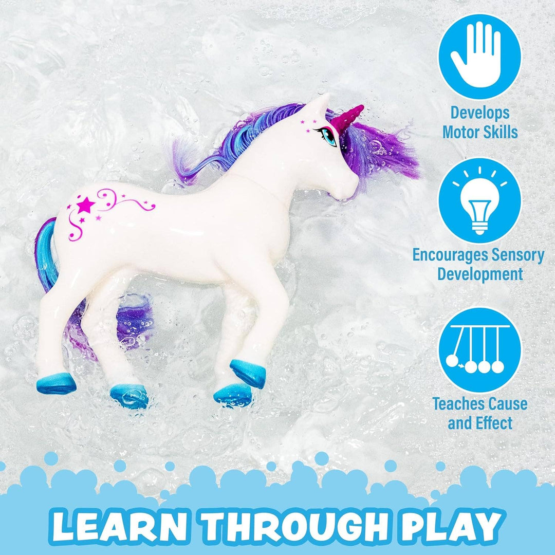 Tub Works® Mystic Color Unicorn™ Color Changing Bath Toy